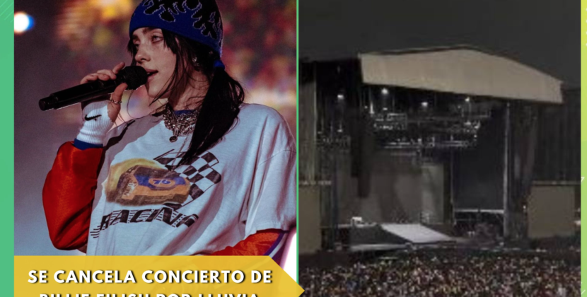 Concierto de Billie Eilish en Foro Sol cancelado por la lluvia, ¿será reprogramado?